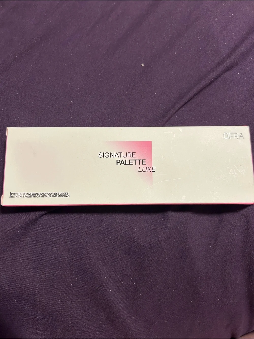 OFRA Champagne Wishes Come True Palette — brown, gold, tan, cream